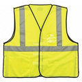 Lime Safety Vest ID Badge Holder, 4XL/5XL