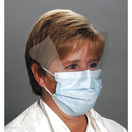 Disposable Face Mask, Blue, Universal, 100 PK
