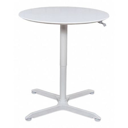 Pneumatic Adj. Table, 36" H, Round