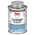 Pipe Cement, Can, 4 fl oz, Blue