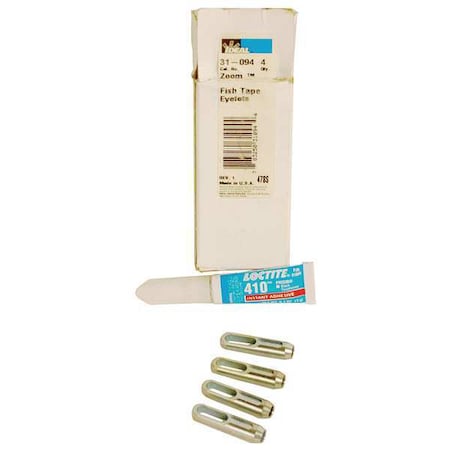Fish Tape, Round, Steel, 3-1/2 in. L