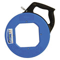 Fish Tape, 1/4 In x 50 ft, Carbon Steel