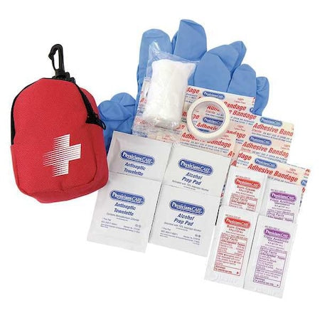 First Aid Kit and Housing, Fabric 24 Components, 5 People Served