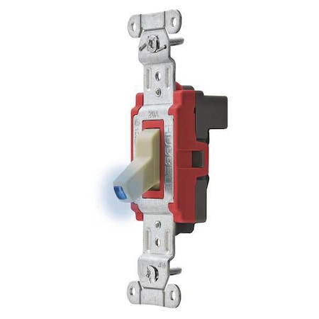 Wall Switch, Toggle, 20 A, Ivory