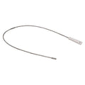 Pipe and Tube Brush Handle, 1 in Dia, Stainless Steel; Polypropylene
