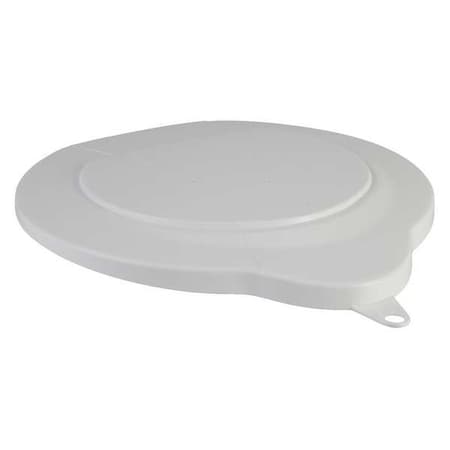 Pail Lid, White, Polypropylene