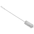 Tube and Valve Brush, Medium, 4 3/4 in L Handle, 6 1/4 in L Brush, White, Polypropylene