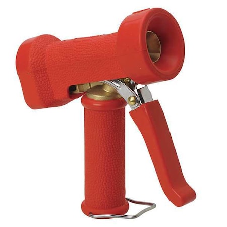 Water Nozzle, 350 psi, 5-1/2In, Red