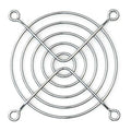 Cmpct Axial Fan Grd, For Fan Sz 3-1/8"