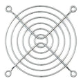 Cmpct Axial Fan Grd, For Fan Sz 3-5/8"