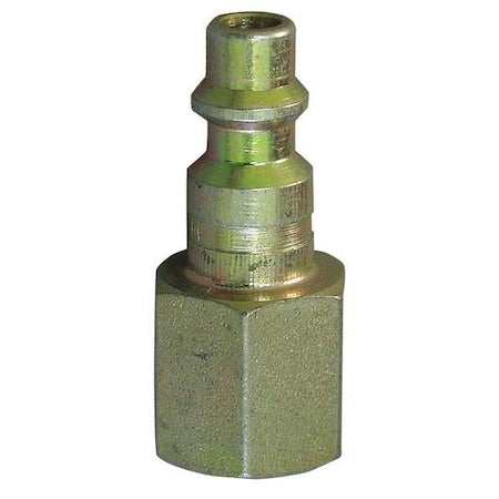 Quick Connect, Plug, 1/4" Body, 1/4"-18