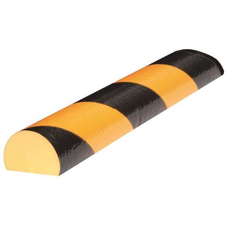 Surface Guard, Black/Yellow, Self-Adhesive