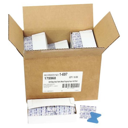 Metal Detectable Fingertip Bandage, PK1500