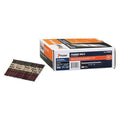 Collated Framing Nail, 3 in L, 11 ga, Brite, Flat Head, 30 Degrees, 2500 PK