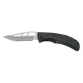 Folding Knife, Drop Point, 3-1/2In, Black