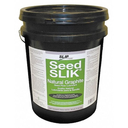 Dry Film Lubricant, 400 oz., Pail, Graphite, Black