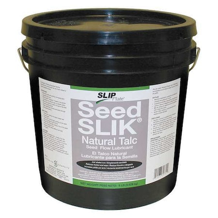 Dry Film Lubricant, 128 oz., Pail, Talc, White