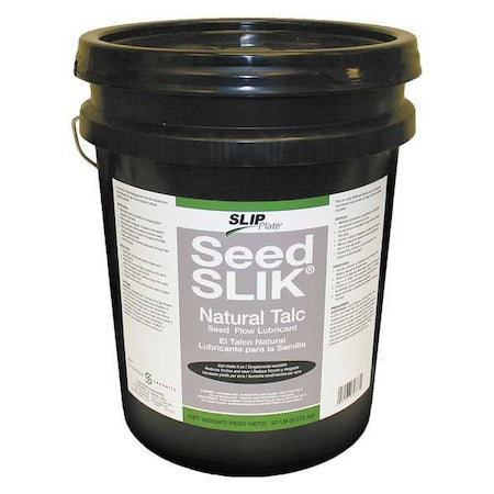 Dry Film Lubricant, 320 oz., Pail, Talc, White