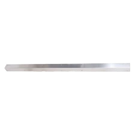 Corner Guard, Stainless, Silver, Square, 3"W X 48"H