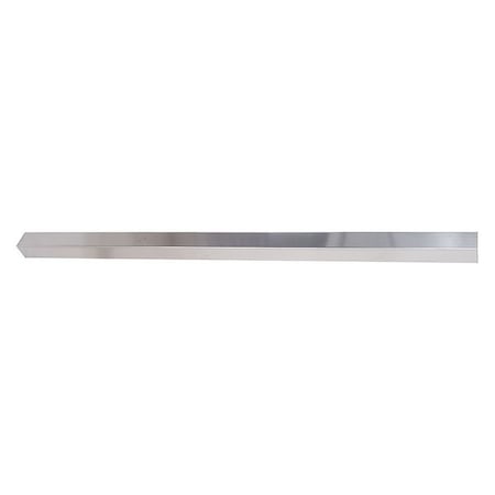 Corner Guard, Stainless, Silver, Square, 2"W X 48"H