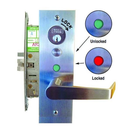 Lever Lockset, Mechanical, Classroom, Grd.1