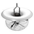 Vertical Recirculation Fan, 16 in Blade Dia, 8 Blades, Variable Speeds, 240V AC