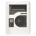 Recessed Electric Wall-Mount Heater, Recessed, 1000/1500/1600W W, 120/208/240V AC, White