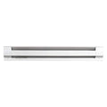 30" Electric Baseboard Heater, White, 375/500W, 208/240V