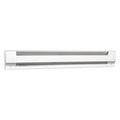 72" Electric Baseboard Heater, White, 1500W, 120V