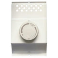 Electric Baseboard Heater Thermostat, 1 Poles, White, 120/208/240V, 22 A, 40-85 Degrees F