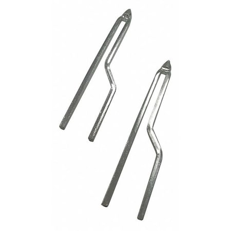 0.885 in L Conical Soldering Tip, 4.2 mm, Copper, PK2