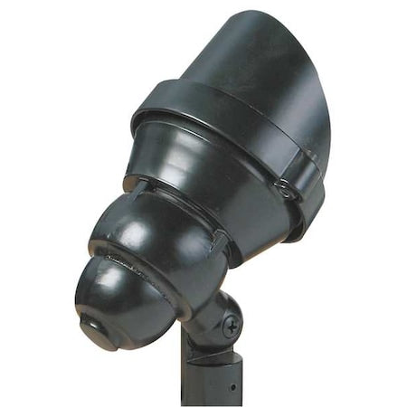 Fldlght, 1031lm, 120to277VAC, Blk, LED, 3000K