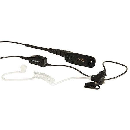 Earpiece, Polycarbonate/Metal, 51/64 in. W