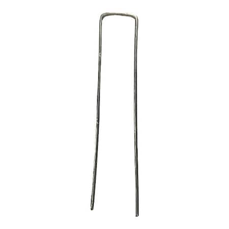 Sod Anchor Pin, 11 ga Steel, 6 in L x 1 in W, PK75