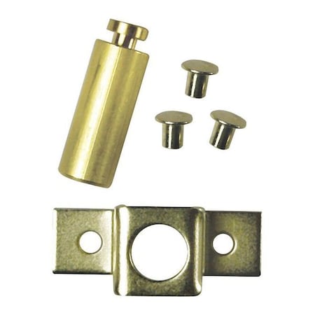 Latch Bolt Kit,Deadbolt,Rnd,Sheet Metal