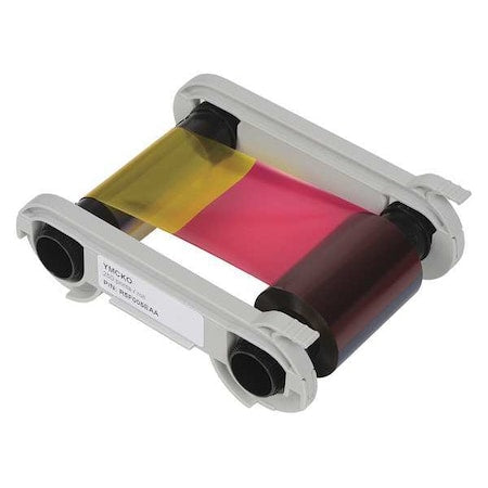 ID Card Printer Ribbon, 5 Panel, 300 DPI