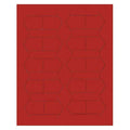 Magnetic Arrows, 3/4 In. W, Red, PK20