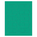 Magnetic Arrows, 3/4 In. W, Green, PK20
