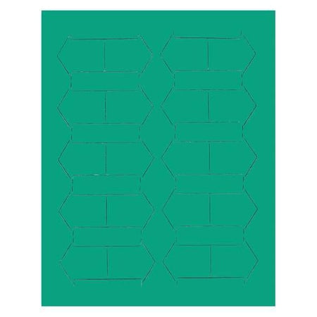 Magnetic Arrows, 3/4 In. W, Green, PK20