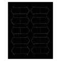 Magnetic Arrows, 3/4 In. W, Black, PK20
