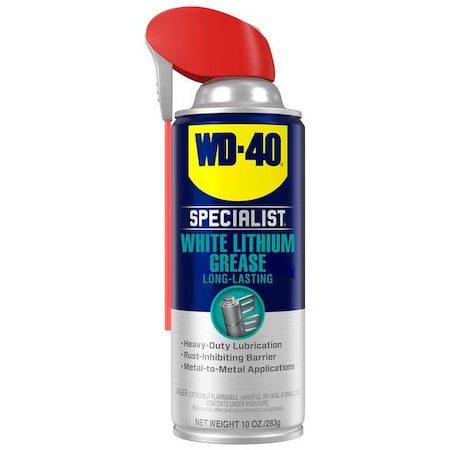 Multipurpose Grease, 10 oz, Aerosol Can, White