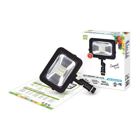 Floodlight, Mini, LED, SMD, 10W, 5K, White
