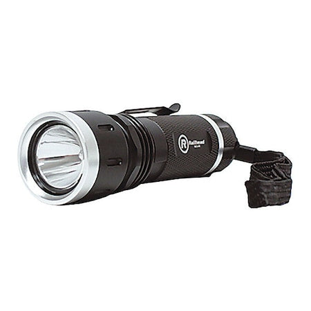 Black LED Flashlight, AAA, 350lm