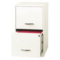 14.25 in W 2 Drawer SOHO Vertical, Pearl White