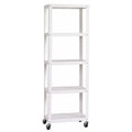 SOHO Mobile Bookcase, 72" H, White
