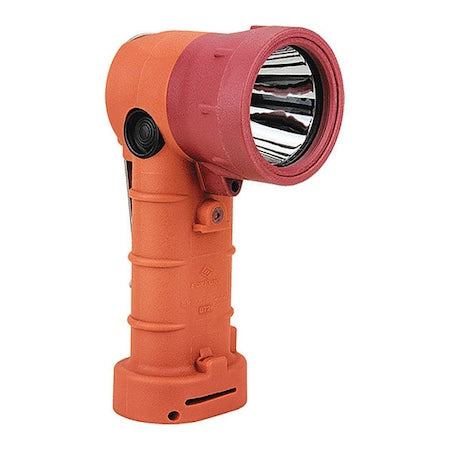 Orange Rechargeable Flashlight, AA, 700lm