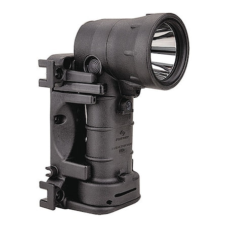 Black Rechargeable Flashlight, 700lm