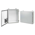 Screw Down Clamps with Padlocking Hasp Electrical Enclosures, 30 in H, 8 in D, 20 in W, 12, 13