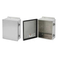 Screws and Clamps Electrical Enclosures, 6 in H, 4 in D, 6 in W, 12, 13, Aluminum