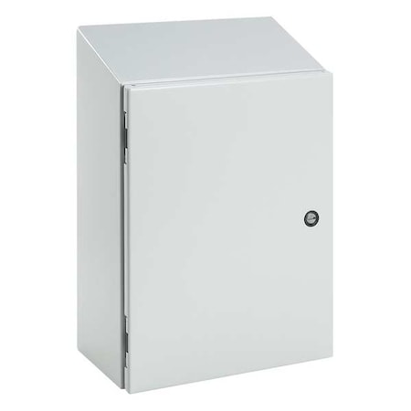 1/4 Turn Latch Electrical Enclosures, 12 in H, 6 in D, 12 in W, 12, 13, 4, Steel